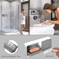 Just peel off the film and install the soap bar holder. This prevents any damage to your - Image 4