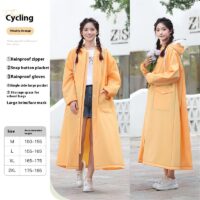 Raincoat Female Electric Battery Motorcycle Outerwear Single - Image 10