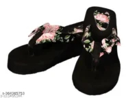  Latest butterfly green colour women slippers very soft and good quality  Material : EVA  Sole Material : EVA  Fastening & Back Detail : Slip-On  Pattern : Printed - Image 3