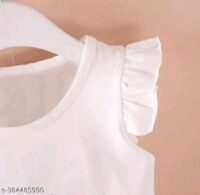 Cute Classy Girls Top & Bottom Sets Top Fabric: Hosiery Cotton - Image 2