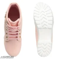  Attractive,Comfortable & Stylish Casual High Block Heel Boot For Women Ankle Length Design  Material : Synthetic  Sole Material : PVC  Pattern : Striped - Image 9