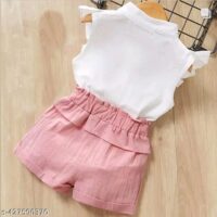 Princess Funky Girls Top & Bottom Sets Top Fabric: Cotton Blend - Image 2
