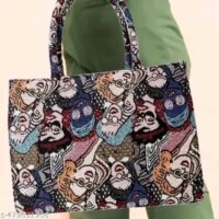 Trendy Fancy Women Handbags Material: Canvas - Image 16