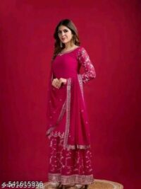 :Myra Superior Women Kurta Sets Kurta Fabric: Georgette Bottomwear Fabric: Georgette - Image 7