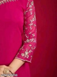 :Myra Superior Women Kurta Sets Kurta Fabric: Georgette Bottomwear Fabric: Georgette - Image 8