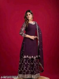 :Myra Superior Women Kurta Sets Kurta Fabric: Georgette Bottomwear Fabric: Georgette - Image 11