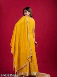 :Myra Superior Women Kurta Sets Kurta Fabric: Georgette Bottomwear Fabric: Georgette - Image 18