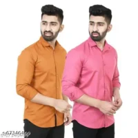 Men Formal Shirts  Fabric : Cotton Blend  Sleeve Length : Long Sleeves - Image 3