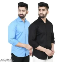Men Formal Shirts  Fabric : Cotton Blend  Sleeve Length : Long Sleeves - Image 5