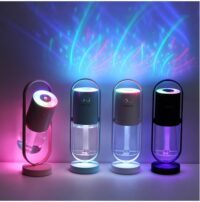 Magic Shadow USB Air Humidifier For Home With Projection Night Lights Ultrasonic Car Mist Maker Mini Office Air Purifier - Image 2