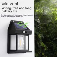 Outdoor Solar  Waterproof Tungsten Induction Garden Wall Lamp - Image 3