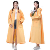 Raincoat Female Electric Battery Motorcycle Outerwear Single - Image 9