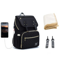 LEQUEEN Multifunctional Large Capacity Mummy Bag - Image 7