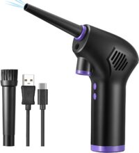 Cordless Air Duster Compressed Air Blower Electric Air Duster for Computer Keyboard Camera Cleaning Small Appliances - Image 8