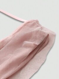 Elegant Solid-Colored Ribbon Wedding & Party Dress - Image 5