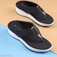 Classic Designer Women Wedges  Material : Lycra  Sole Material : Pvc  Pattern : Solid - Image 10