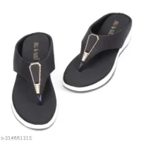 Classic Designer Women Wedges  Material : Lycra  Sole Material : Pvc  Pattern : Solid - Image 13