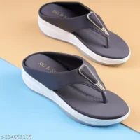 Classic Designer Women Wedges  Material : Lycra  Sole Material : Pvc  Pattern : Solid - Image 14