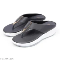 Classic Designer Women Wedges  Material : Lycra  Sole Material : Pvc  Pattern : Solid - Image 15