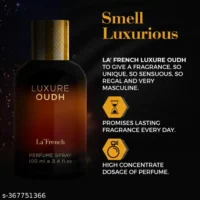  La French Perfume Luxure Oud & Black Gold Perfume for Men & Women | each 100ml | Unisex Perfume| Pack of 2 - Image 3
