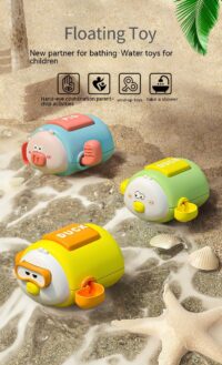 Children's Bath Toys Cartoon Clockwork Bath Water Toys - Image 5