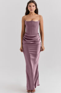 Slim Tube Top Long Dress Sexy Fashion Bandeau Backless Party Evening Dresses For Women Clothing - Image 2
