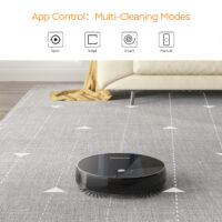 Geek Smart Robot Vacuum Cleaner G6 Plus, Ultra-Thin, 1800Pa Strong Suction, Automatic Self-Charging, Wi-Fi Connectivity, App Control, Custom Cleaning, Great For Hard Floors To Carpets.Ban On Amazon - Image 9