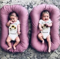 Baby Nest Bed Crib Newborn Baby Nest Cot Cribs Infant Portable Cotton Crib Travel Cradle Cushion - Image 9