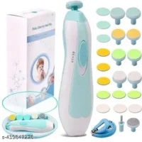 Baby Nail Trimmer Electric,Safe Baby Nail Manicure Set with - Image 3