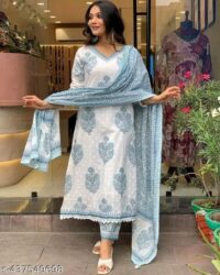 Name:*Trendy Dupatta Sets*  Kurta Fabric: Viscose  Bottomwear Fabric: Viscose
