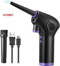 Cordless Air Duster Compressed Air Blower Electric Air Duster for Computer Keyboard Camera Cleaning Small Appliances - Image 6