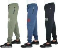 Men's Trendy stylish Ravinishing joggers track pant ( pack of 3 )