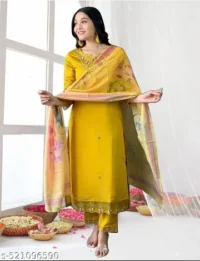 woman kurta set  Kurta Fabric : Rayon Slub  Bottomwear Fabric : Rayon Slub
