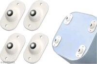 Name:*Classic Furniture Hardware*  Material: Plastic  Type: Furniture Pads