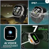Wireless Charging BT Calling T800 Ultra 45mm HD Display Sports Health Smartwatch t800 Ultra Smart Watch Series 8 For Men & Women A21 - Image 4