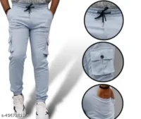 Men's cargo trouser regular fit multy pocket trouser under 500 - Image 7