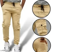 Men's cargo trouser regular fit multy pocket trouser under 500 - Image 5