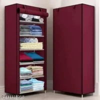 6 shelves PVC pipe shoe rack Plastic Collapsible Shoe Stand MAROON), 6 Shelves, DIY ((Do-It-Yourself))