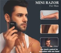 2025 New upgraded Rechargeable Mini Electric Shaver for Unisex | Cordless Portable Beard Trimmer | Pocket Size Razor | Wet & Dry Beard Shaving Machine | Travel Grooming Kit | Portable USB Multipurpose Hair Trimmer for Body & Face| Shaving Machine| Silent Men’s Shaving Grooming Kit| Instant Hair Remover  Amazon.in: Health & Personal Care - Image 7