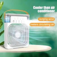 PoRtAbLe aIr cOnDiTiOnErS - SmAlL Ac qUiEt pErSoNaL AiR CoOlEr, UsB PoWeReD MiNi dEsKtOp cOoLiNg mIsTiNg fAn, 1 | 2 | 3 TiMeR 3 SmArT SpEeDs,360°aDjUsTmEnT OfFiCe, HoMe, RoOm, CaRvEd dEsIgN  Amazon.in: Home & Kitchen - Image 9