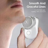 CareHaven Mini Electric Shaver Portable Shaver Men, Shaving Machine Pocket Beard Trimmer Electric Razor for Unisex| USB Rechargeable Multipurpose Hair Shavers for Beard (Multicolor)  Amazon.in: Health & Personal Care - Image 3