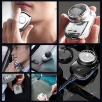 CareHaven Mini Electric Shaver Portable Shaver Men, Shaving Machine Pocket Beard Trimmer Electric Razor for Unisex| USB Rechargeable Multipurpose Hair Shavers for Beard (Multicolor)  Amazon.in: Health & Personal Care - Image 2