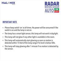 Halonix 10W Radar motion sensor Led Bulb, Auto on-Auto off, Pack of 1, White  Amazon.in - Image 7