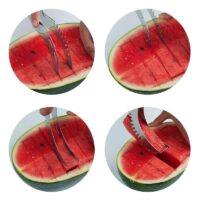 M-Ved® Angurello Stainless Steel Watermelon Fruit Dig Corer Cutter & Serve  Amazon.in: Home & Kitchen - Image 7