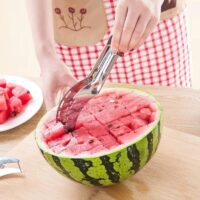 M-Ved® Angurello Stainless Steel Watermelon Fruit Dig Corer Cutter & Serve  Amazon.in: Home & Kitchen - Image 2
