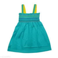 Girls Multicolor Cotton Frocks & Dresses Pack of 5 - Image 4