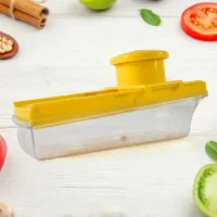 Big multipurpose vegetable and fruit slicer manual kitchen cutter with - Image 3
