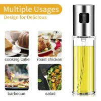 100ml Glass Oil Sprayer Dispenser Refillable Cooking Spray Bottle for Kitchen Use ( default, Standard ) HBX2 Product SKU : DE00L02746-DS-1 - Image 2