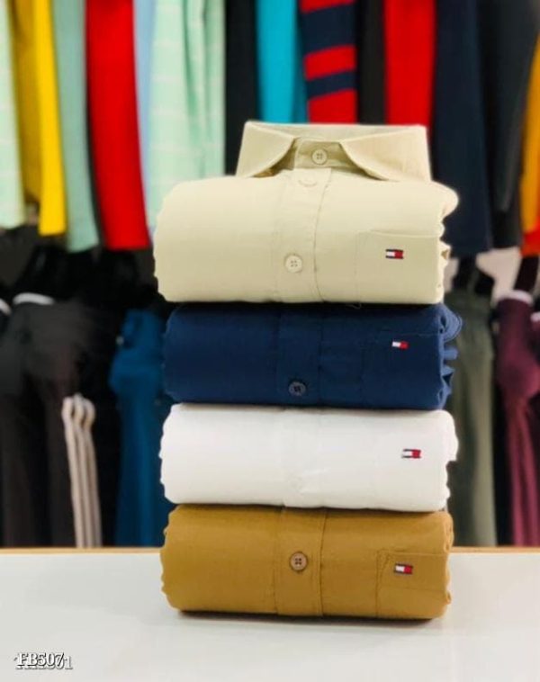 Catalog Name: *Formal Plain Shirts 4pcs Combo* *Price: ₹1490 ~₹1899~ (22% OFF)* _*Free Shipping! COD & Returns Available!*_ _*Extra *₹40* charge for COD* *orders*_  Formal Plain Shirts