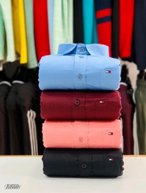 Catalog Name: *Formal Plain Shirts 4pcs Combo* *Price: ₹1490 ~₹1899~ (22% OFF)* _*Free Shipping! COD & Returns Available!*_ _*Extra *₹40* charge for COD* *orders*_  Formal Plain Shirts